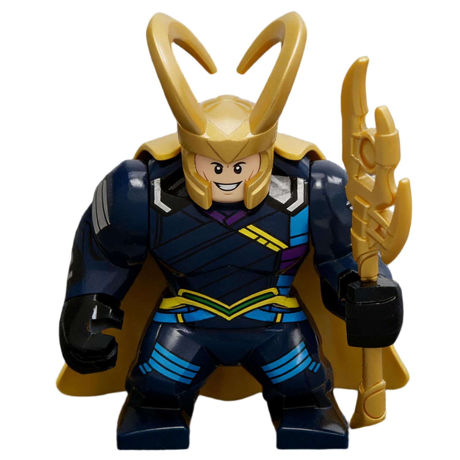 Loki Marvel Big Figure Collectible with Staff and Armor