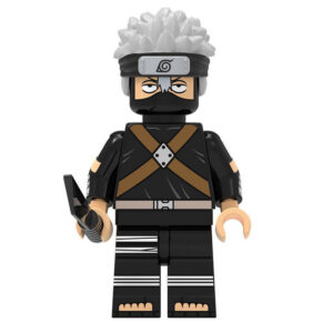 Naruto Young Kakashi Hatake Custom Minifigure Ninja Hidden Leaf Village Konoha Premium ABS Build Quality