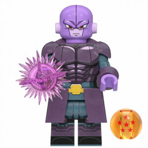 Dragon Ball Universe Hit Legendary Assassin Custom Minifigure Energy Sphere Power Aura Battle Ready High-Quality ABS Plastic