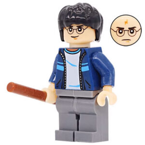Harry Potter Harry Potter Custom Minifigure Casual Holding Wand Movie Accurate Details Limited Edition