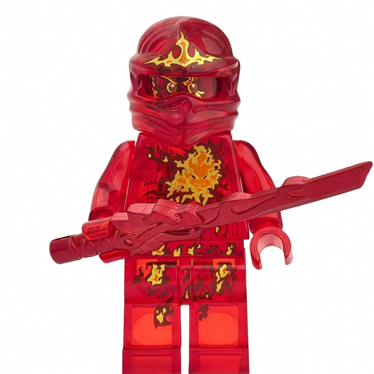 Ninjago Kai Custom Minifigure True Potential Holding Sword Collectible Universe Compatible Blocks