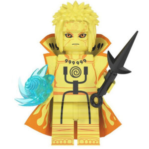 Naruto Namikaze Minato Custom Minifigure Reanimated Rasengan Kunai High-quality ABS plastic precision injection molding compatible with major brick systems