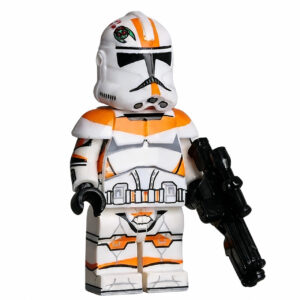 Star Wars 212th Attack Battalion Clone Trooper Custom Minifigure Armed Standing High-Quality ABS Plastic Precision Injection Molding Compatible with Brick System