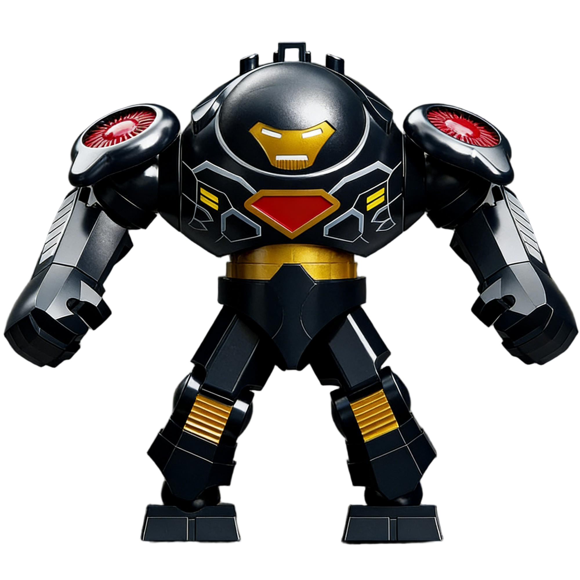 Hulkbuster Marvel Big Figure Collectible with Glowing Red Shoulders