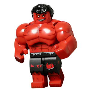 Red Hulk Marvel Big Figure Collectible Muscular Action Pose