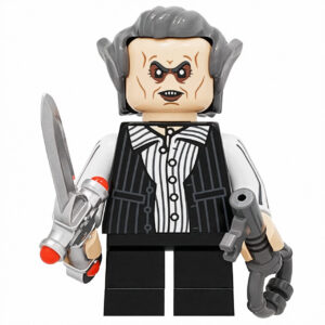 Harry Potter Kingsley Shacklebolt Custom Minifigure Holding Sword Wielding Wand High-quality ABS Plastic Compatible with Brick System