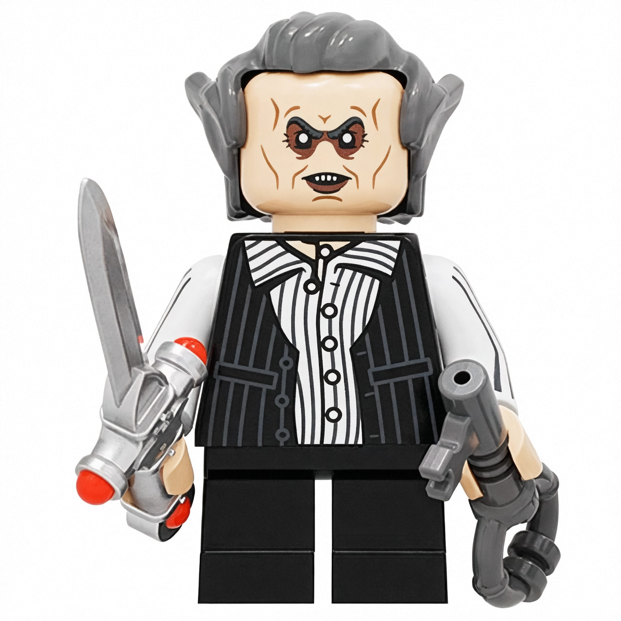 Harry Potter Kingsley Shacklebolt Custom Minifigure Holding Sword Wielding Wand High-quality ABS Plastic Compatible with Brick System