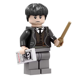 Harry Potter Severus Snape Custom Minifigure Holding Wand Carrying Book High-quality ABS plastic precision injection molding compatible with building blocks