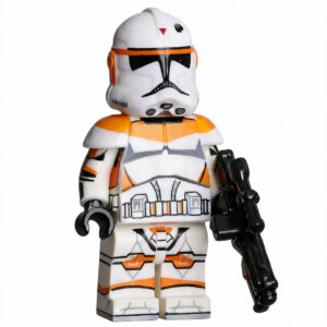 Star Wars 212th Attack Battalion Clone Custom Minifigure Armed Standing Ready High-Quality ABS Plastic Compatible with Building Bricks
