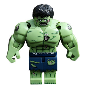 Zombie Hulk Marvel Big Figure Collectible with Ripped Skin and Torn Pants