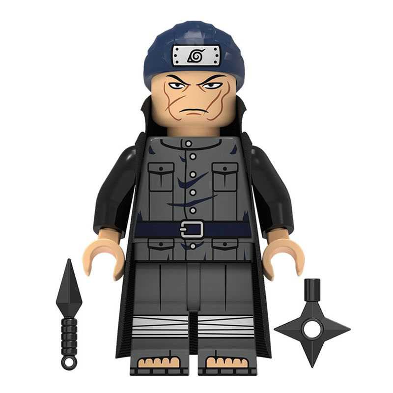 Naruto Morino Ibiki Custom Minifigure Interrogation Ninja Hidden Leaf Village High-Quality ABS Compatible with Major Brick Systems