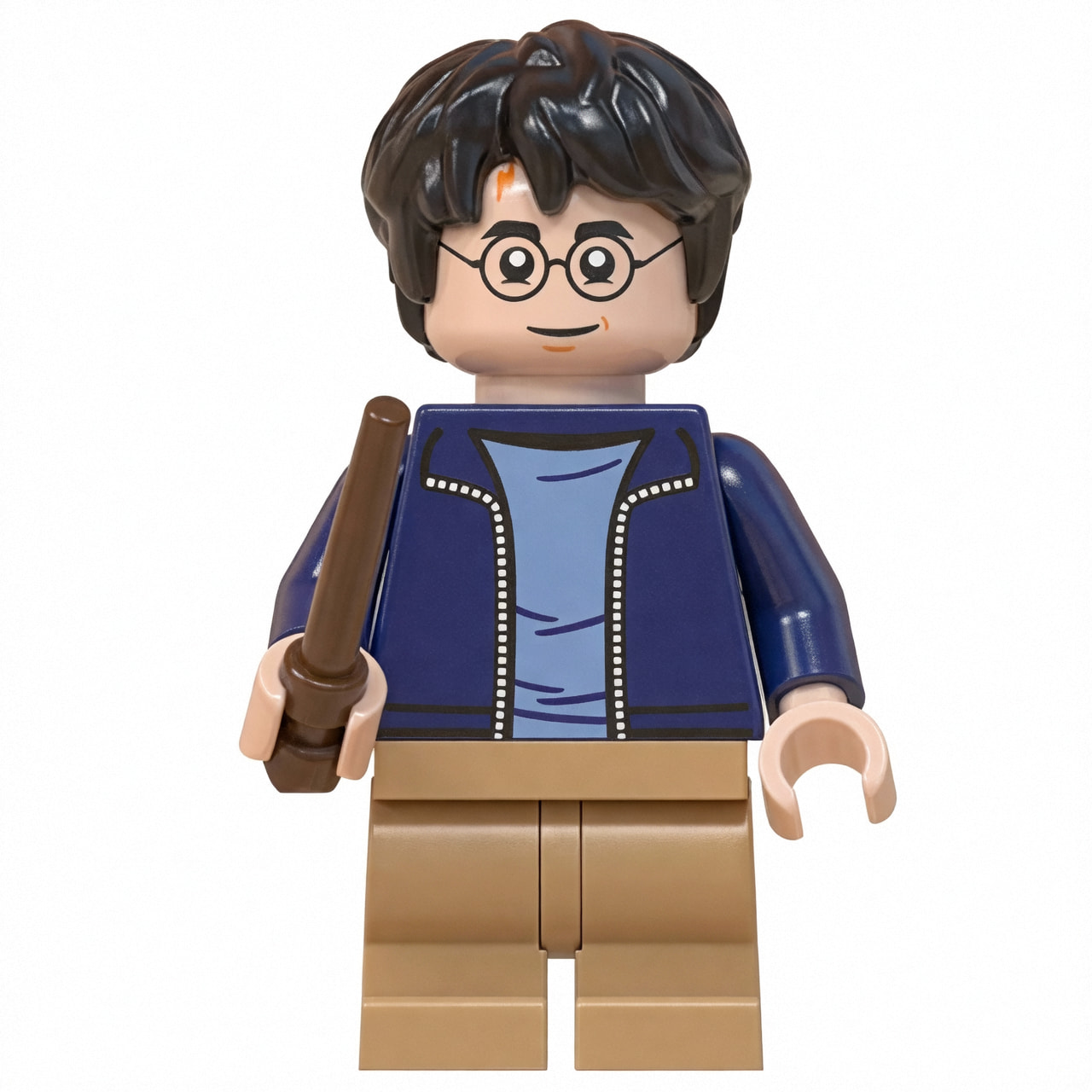Harry Potter Harry Potter Custom Minifigure Casual Holding Wand High-quality ABS plastic precision injection molding compatible with major building block systems