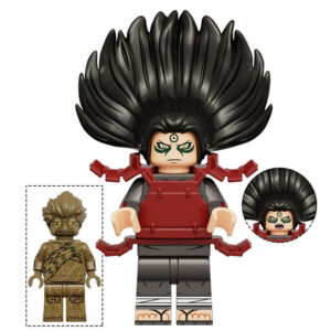 Naruto Senju Hashirama Custom Minifigure Sage Mode Transformation Anime Universe Compatible with Building Bricks Limited Edition Desk Decor