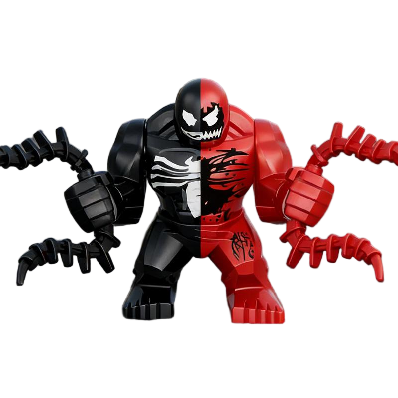 Venom & Carnage Marvel Big Figure Collectible Dual-Toned Action Pose