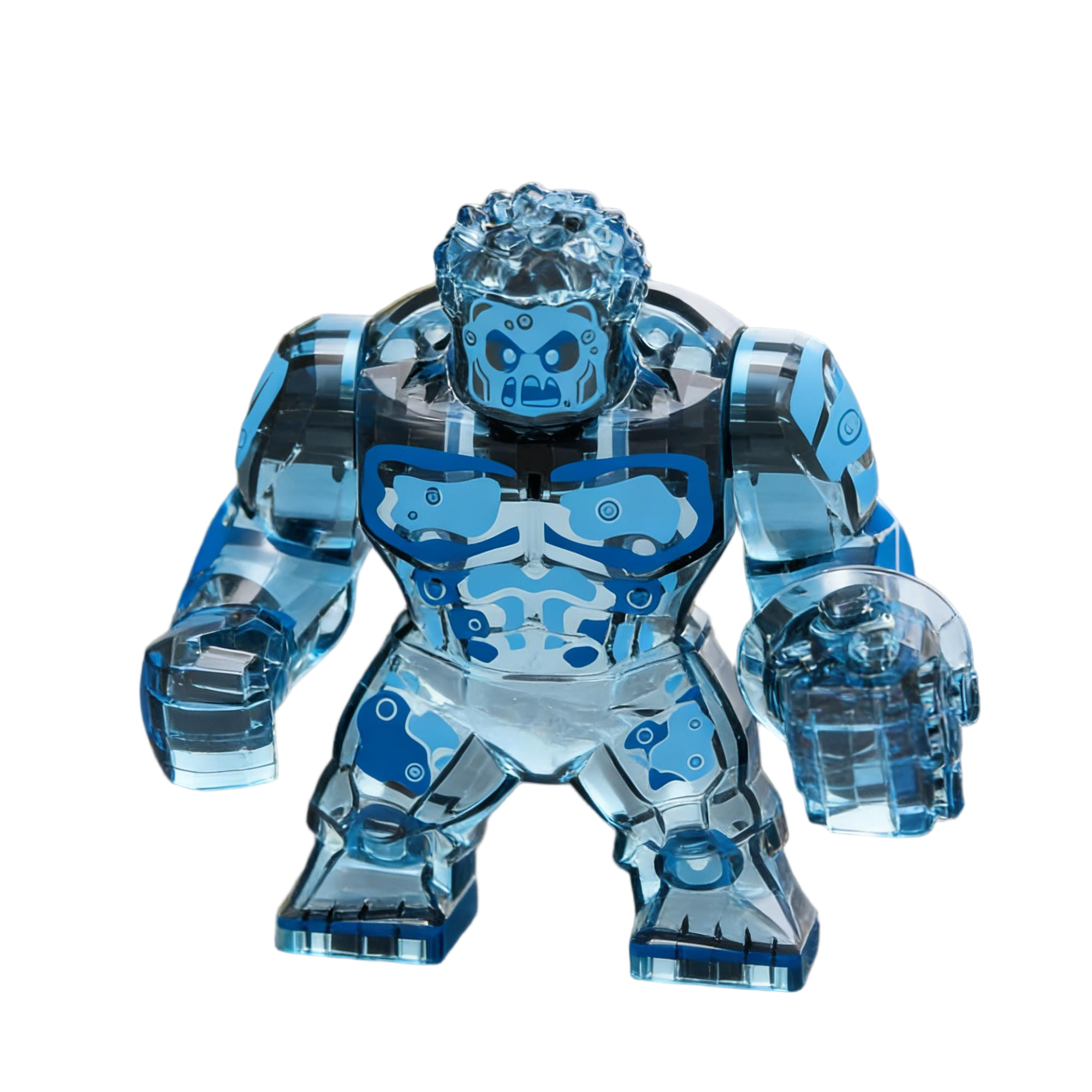 Water Element LEGO Big Figure Translucent Blue Collectible
