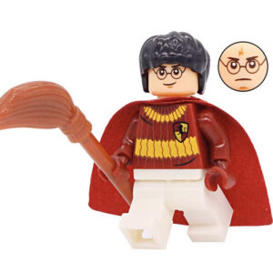 Harry Potter Harry Potter Custom Minifigure Quidditch Flying on Broomstick Collectible Universe