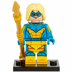 DC Comics Captain Boomerang Custom Minifigure Holding Spear Premium ABS Material