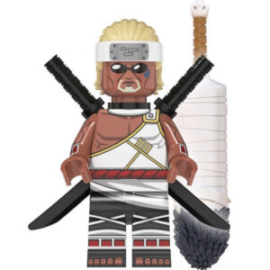 Naruto Killer Bee Custom Minifigure Eight Tails Ninja Sword Wielding Premium ABS Material Desk Decor