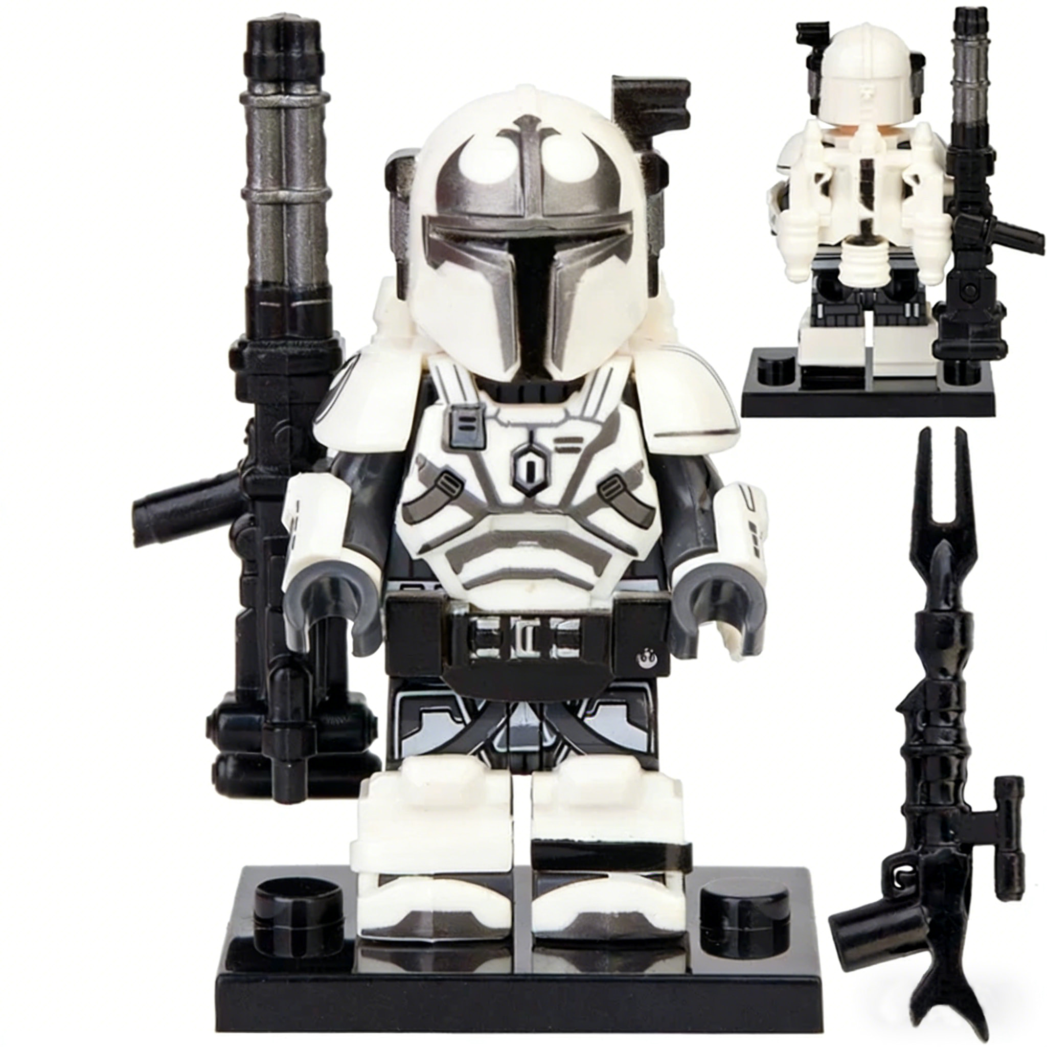 Star Wars Heavy Infantry Custom Minifigure Armed Standing Pose Limited Edition Collectible