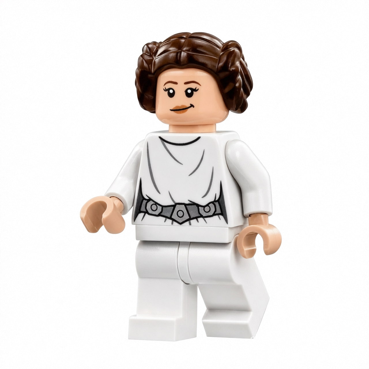 Star Wars Princess Leia Custom Minifigure High-Quality ABS Plastic Hand Assembled Premium Collectible
