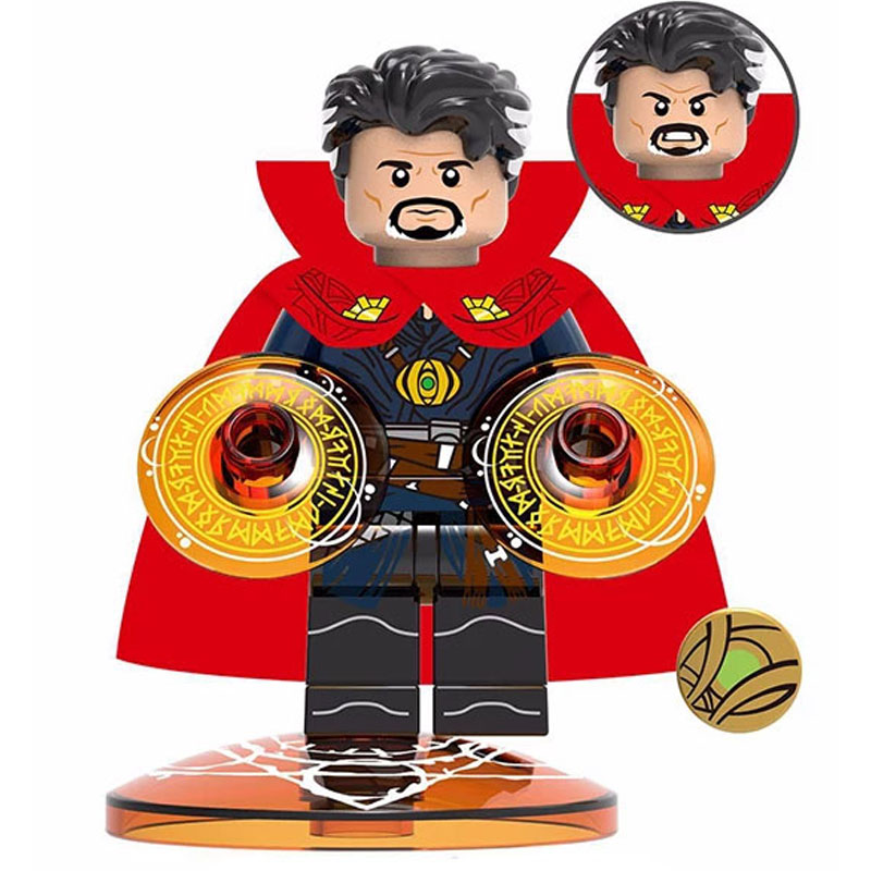 Marvel Doctor Strange Custom Minifigure Spell Casting Time Stone Magic Circles High-quality ABS plastic precision injection molding hand-assembled quality