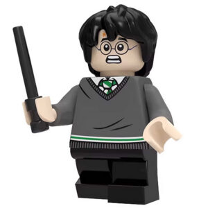 Harry Potter Harry Potter Custom Minifigure Holding Wand High-quality ABS plastic precision injection molding compatible with major building block brands