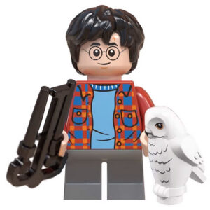 Harry Potter Harry Potter Custom Minifigure Travel Holding Owl Backpack High-Quality Collectible Figure