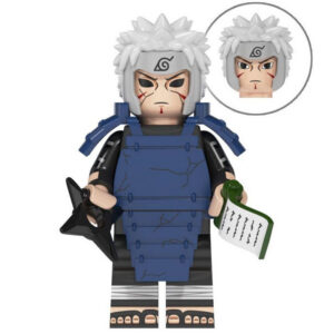 Naruto Senju Tobirama Custom Minifigure Holding Sword Ninja Gear High-Quality Collectible