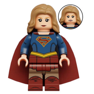 DC Comics Supergirl Custom Minifigure TV Series High-quality ABS Plastic Precision Injection Molding Compatible with Brick System