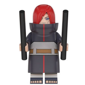Naruto Uzumaki Nagato Custom Minifigure Rinnegan Holding Rods Movie Accurate Details High-Quality Print