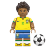 Cristiano Ronaldo, Neymar, Messi, Mbappé & Vinicius MOC Mini Figures, FIFA World Cup Stars, Compatible with Building Bricks