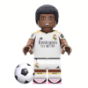 10pcs Football Superstars Mbappe Messi Ronaldo Custom Minifigures Champions League World Cup Scene Collectible Building Blocks Toys