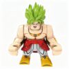 Dragon Ball Broly Big Figure Set with 4pcs LEGO-Compatible Custom Minifigures Collectible Building Blocks Toys