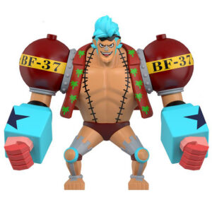 Franky One Piece Big Minifigure Collectible Dynamic Action Pose