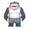 Suicide Squad King Shark Nanaue Figure Set with 2pcs LEGO-Compatible Custom Minifigures Collectible Building Blocks Toys