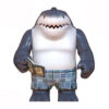Suicide Squad King Shark Nanaue Figure Set with 2pcs LEGO-Compatible Custom Minifigures Collectible Building Blocks Toys