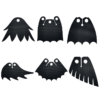 Cloaked Armored Winged Battle Minifigure Accessories for LEGO-Compatible Minifigures, Cape and Hood Parts