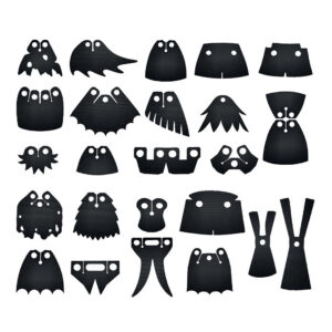 Cloaked Armored Winged Battle Minifigure Accessories for LEGO-Compatible Minifigures, Cape and Hood Parts