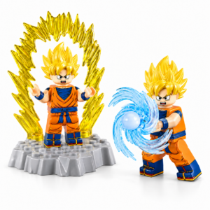 Dragon Ball Z Energy Blast Effect Accessories for LEGO-Compatible Minifigures, Multiple Colors
