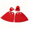 Hooded Cloak Accessories for LEGO-Style Minifigures, Cape and Hood Parts